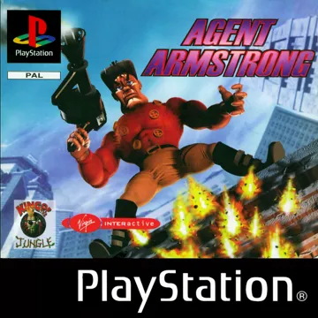 Agent Armstrong (EU) box cover front